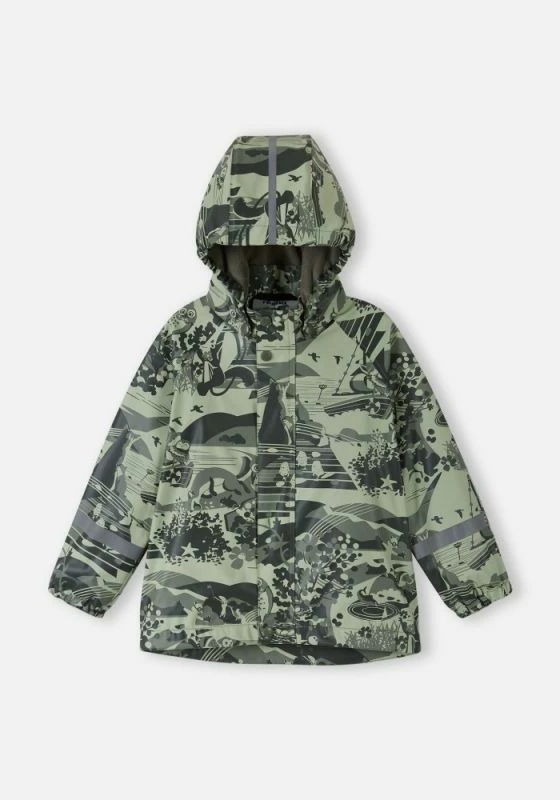 Jakne për fëmijë Reima, e gjelbër