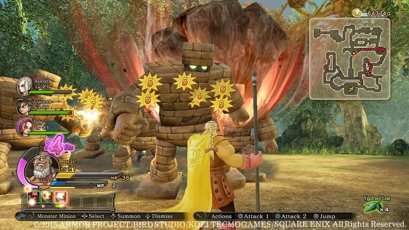 Lojë PS4 Square Enix Dragon Quest Heroes Collector's Edition