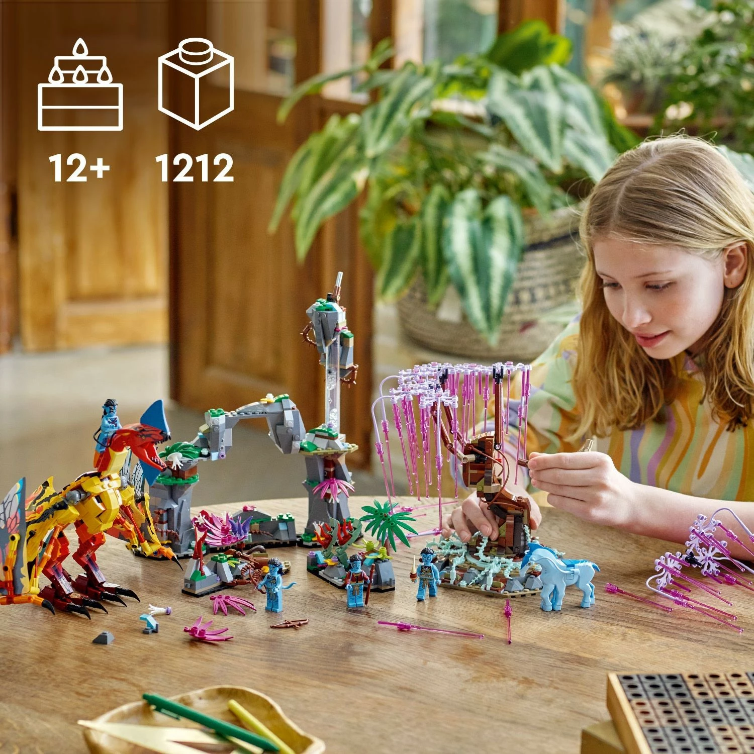 Set ndërtimi LEGO Avatar Toruk Makto & Pema e Shpirtrave, 1212 copa, plastikë, shumëngjyrësh