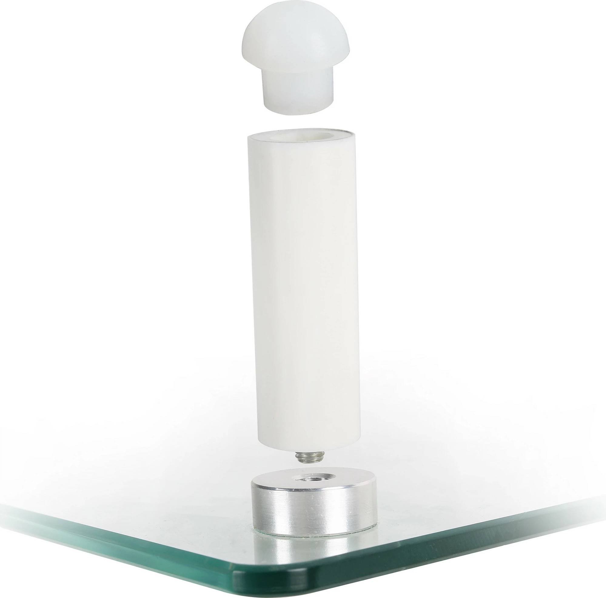 Ngritëse monitori EQUIP, xham, kapacitet 20 kg, 560x210x80 mm, transparente