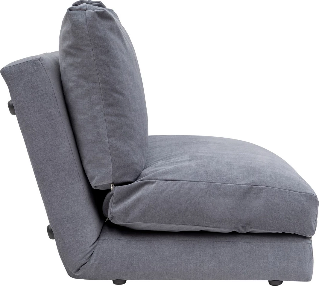 Divan-dyshek 2 vendesh, Atelier del Sofa, Taida, ngjyrë gri