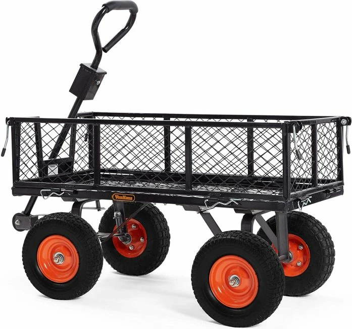 rrotë rezervë pneumatike VONHAUS 13\" (33cm), vrimë montimi 16mm, set 2 copë, portokalli/zezë