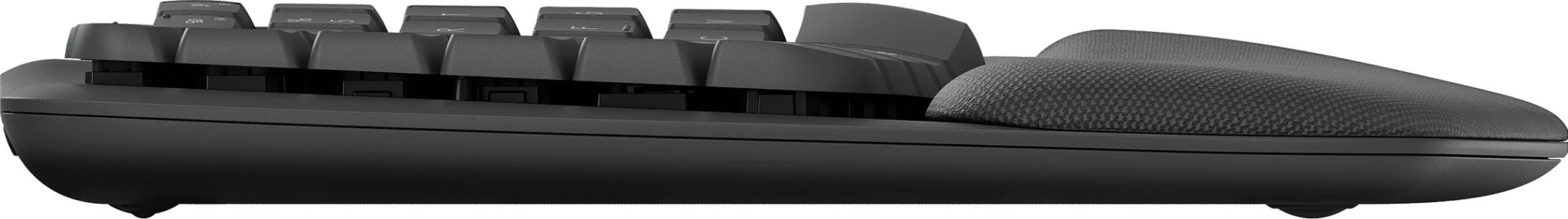 Tastierë Logitech Wave Keys, full-size, wireless, QWERTZ, grafit