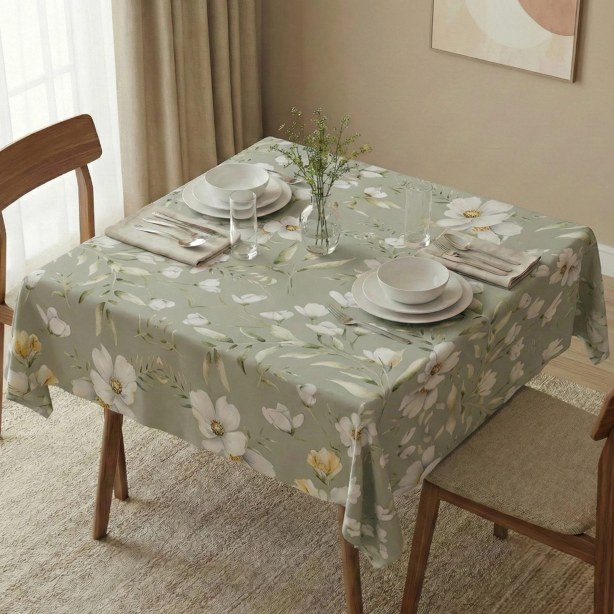 Mbulesë tavoline Hermia, Asr-tblclt25-52, 140x140cm