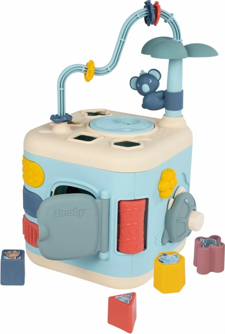 Lodër edukative Smoby Little Cube, plastikë, multingjyrëshe