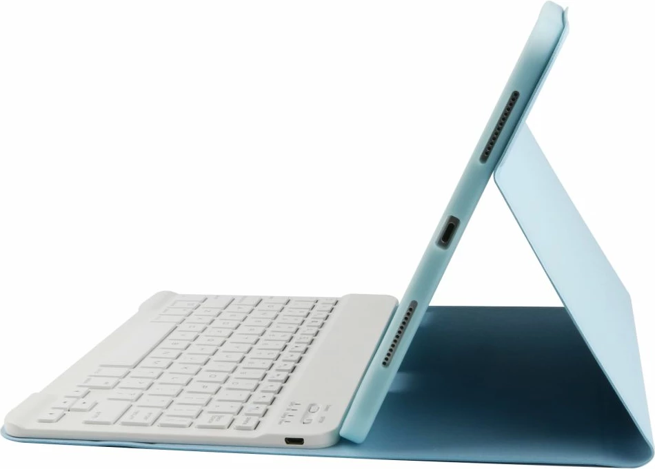 Mbështjellës me tastierë Tech-Protect SC Pen për iPad 10.9" (2022), kaltër e lehtë