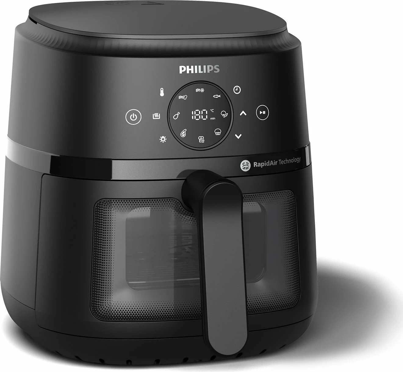 Fritezë me ajër Philips NA220/00 4.2L 1500W, e zezë