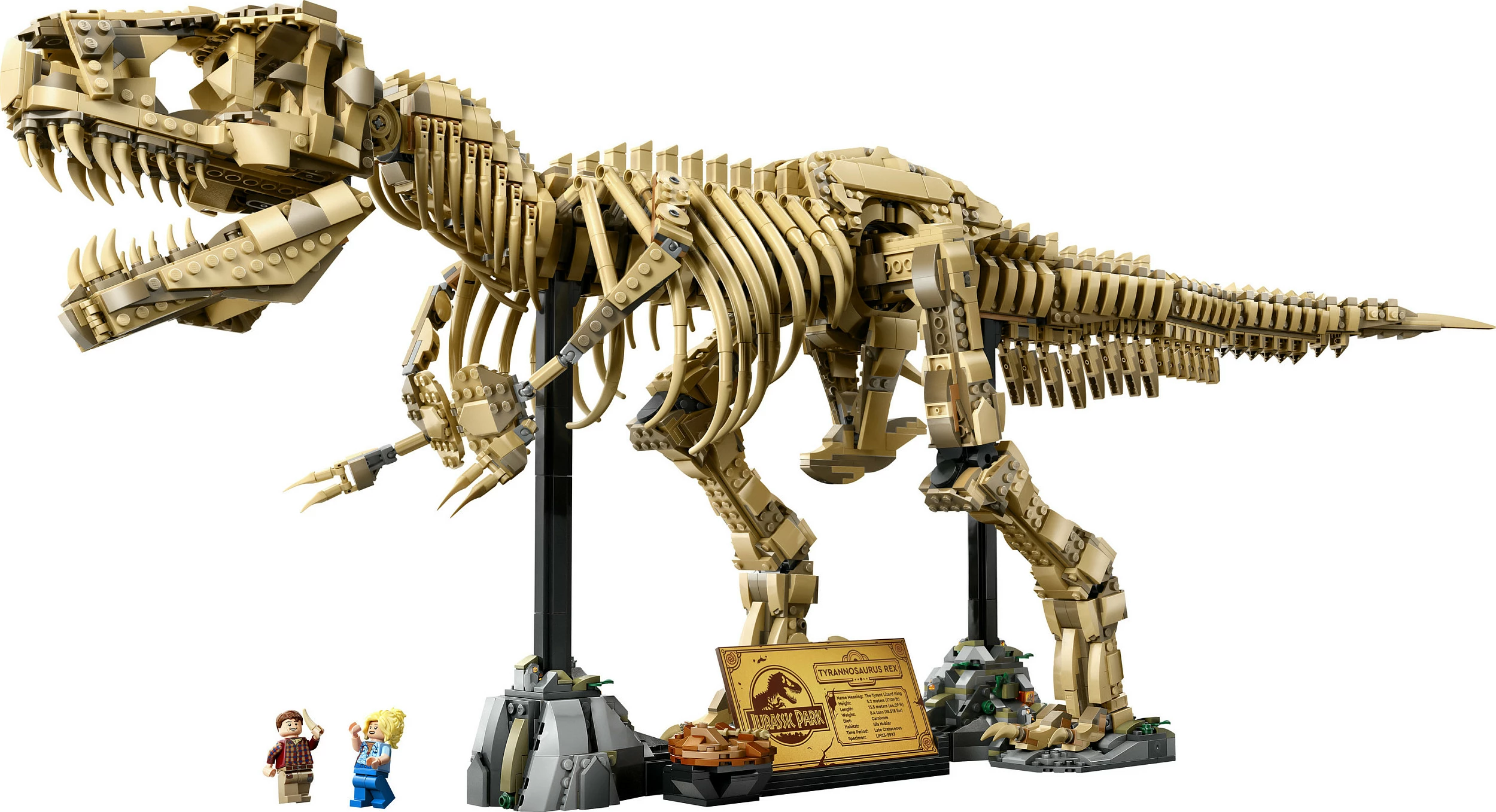 Set ndërtimi LEGO Jurassic World 76968 Dinosaur Fossils: Tyrannosaurus Rex, 3145 copë, Shumëngjyrësh