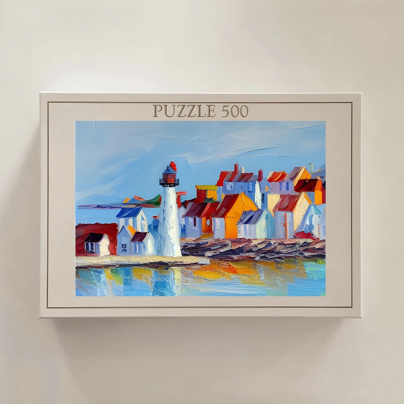 Puzzle 500 copë, Evila Originals, shumëngjyrësh, PZL_0117_500