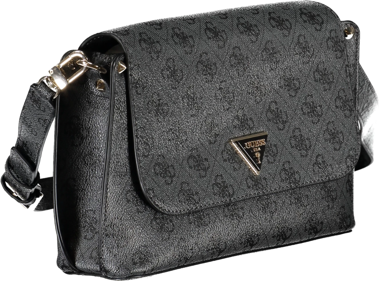 Çantë GUESS JEANS Meridian femra, e zezë