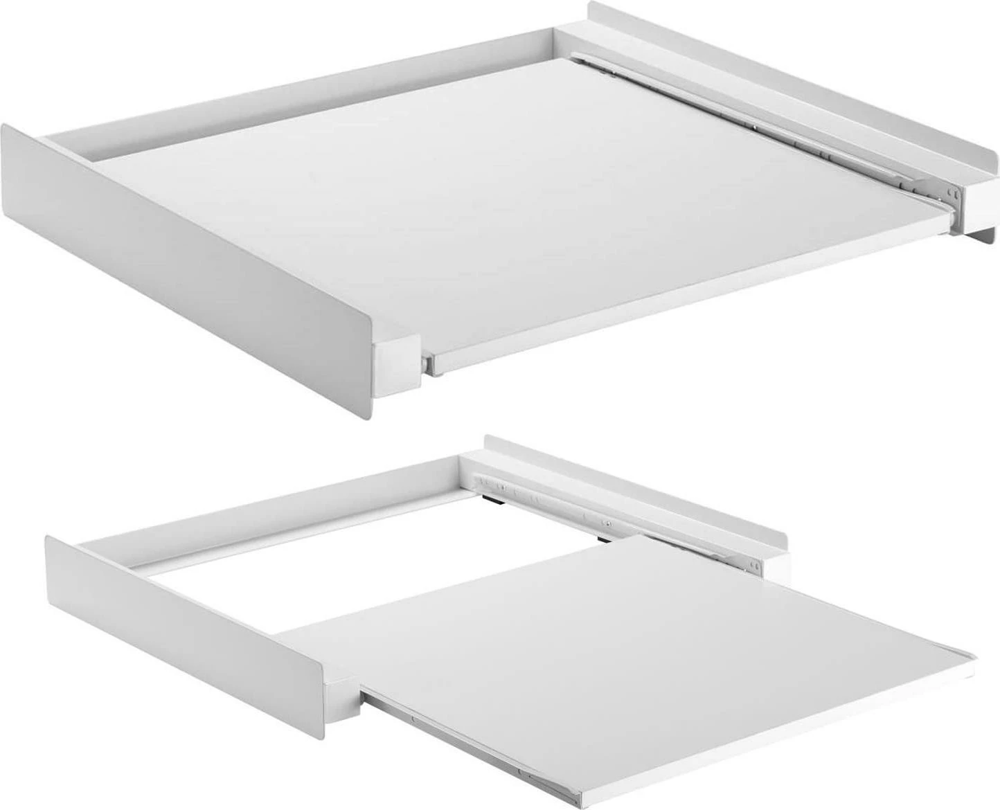 Konektor lavatriçe-tharëse Maclean MC-890 60x53cm, raft tërheqës, max 60kg, i bardhë