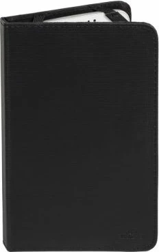 Mbështjellës me stand për tablet 7" RIVACASE 3212, mbyllje magnetike, poliuretani, i zi