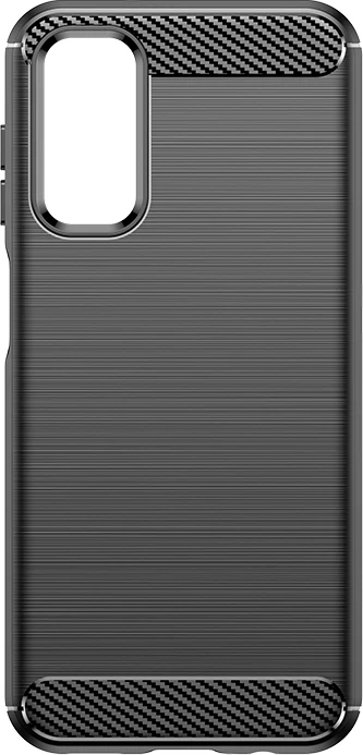 Mbështjellës Hurtel Carbon Case për Samsung Galaxy M14, i zi