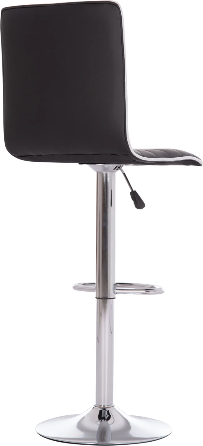 Karrige për bar rrotulluese Nexus, lëkurë PU e zezë, FH209.21, set prej 2 copash, 43x47x116cm