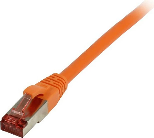 Kabllo rrjeti Synergy21 RJ45 CAT6 0.15m 250MHz S/FTP Superflex, portokalli