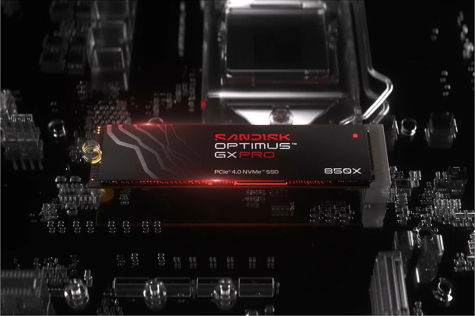 SSD M.2 SanDisk Optimus GX Pro 850X, 2TB, PCIe 4.0 NVMe, 2280