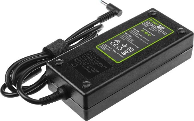 Karikues laptopi Green Cell PRO 120W 19.5V 6.15A për HP Omen/Envy, i zi