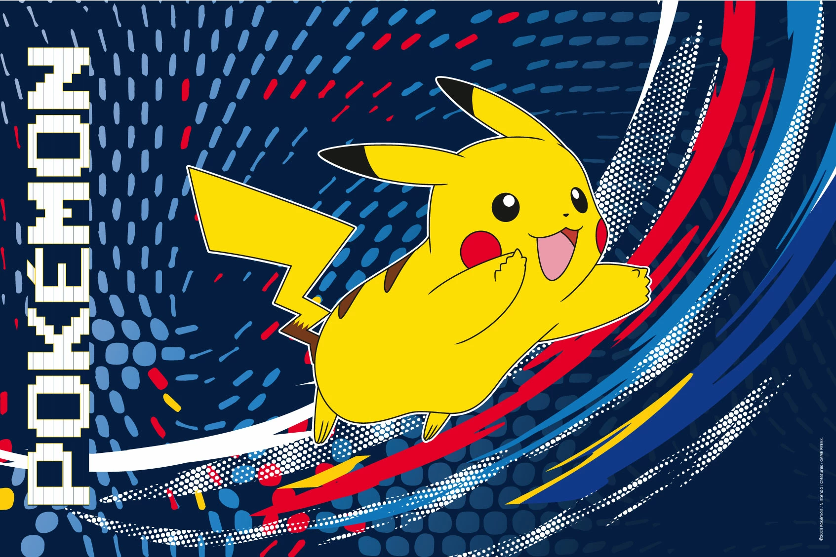 Mauspad La Plume Doree Pokémon Pikachu desk mat