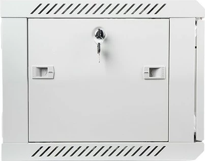 Kasë rrjeti Lanberg WF01-6406-10S, 19 inç, 6U, xham, gri