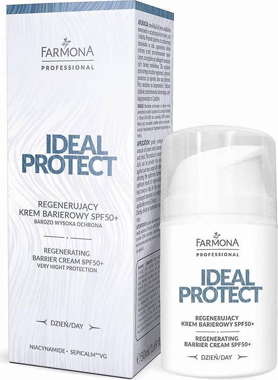 Krem mbrojtës rigjenerues për femra Farmona Professional Ideal Protect SPF50+, 50ml