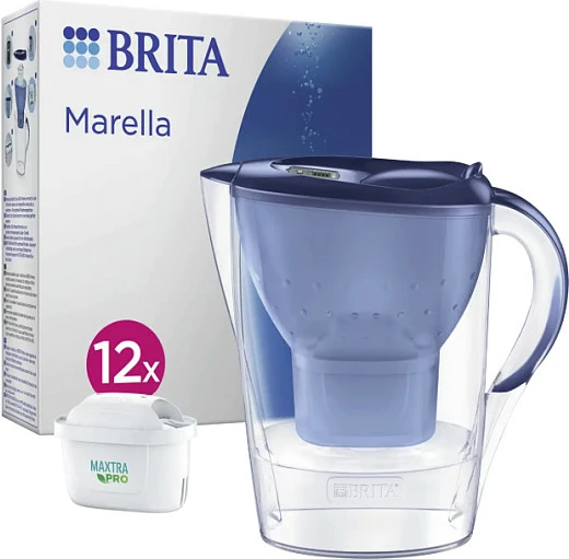 Filtru uji Brita Marella, 2.4L, blu