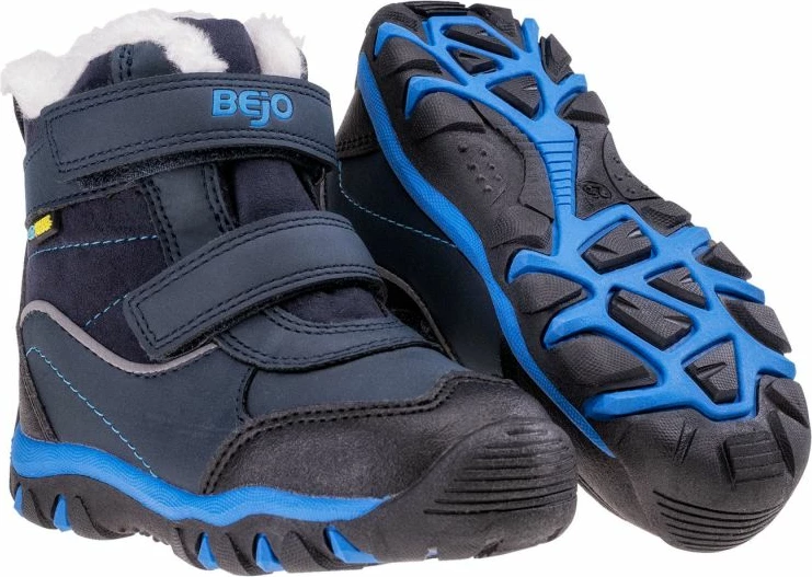 Atlete për fëmijë Bejo, të larta, me Velcro, blu marine