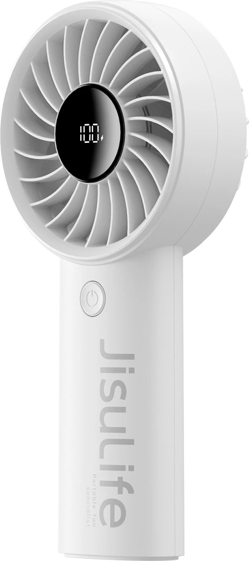 Ventilator dore Jisulife Life4 3600mAh USB-C, 5 shpejtësi, gri, me kabllo 6
