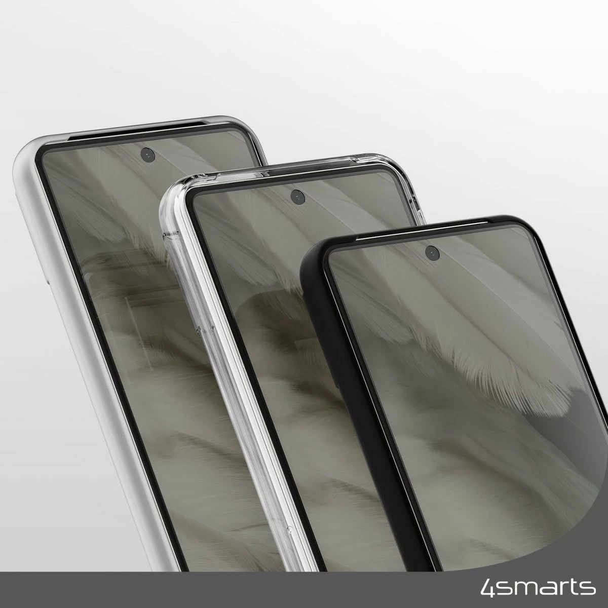Mbështjellës ekrani 4smarts Samsung Galaxy A55, xham i kalitur, transparent