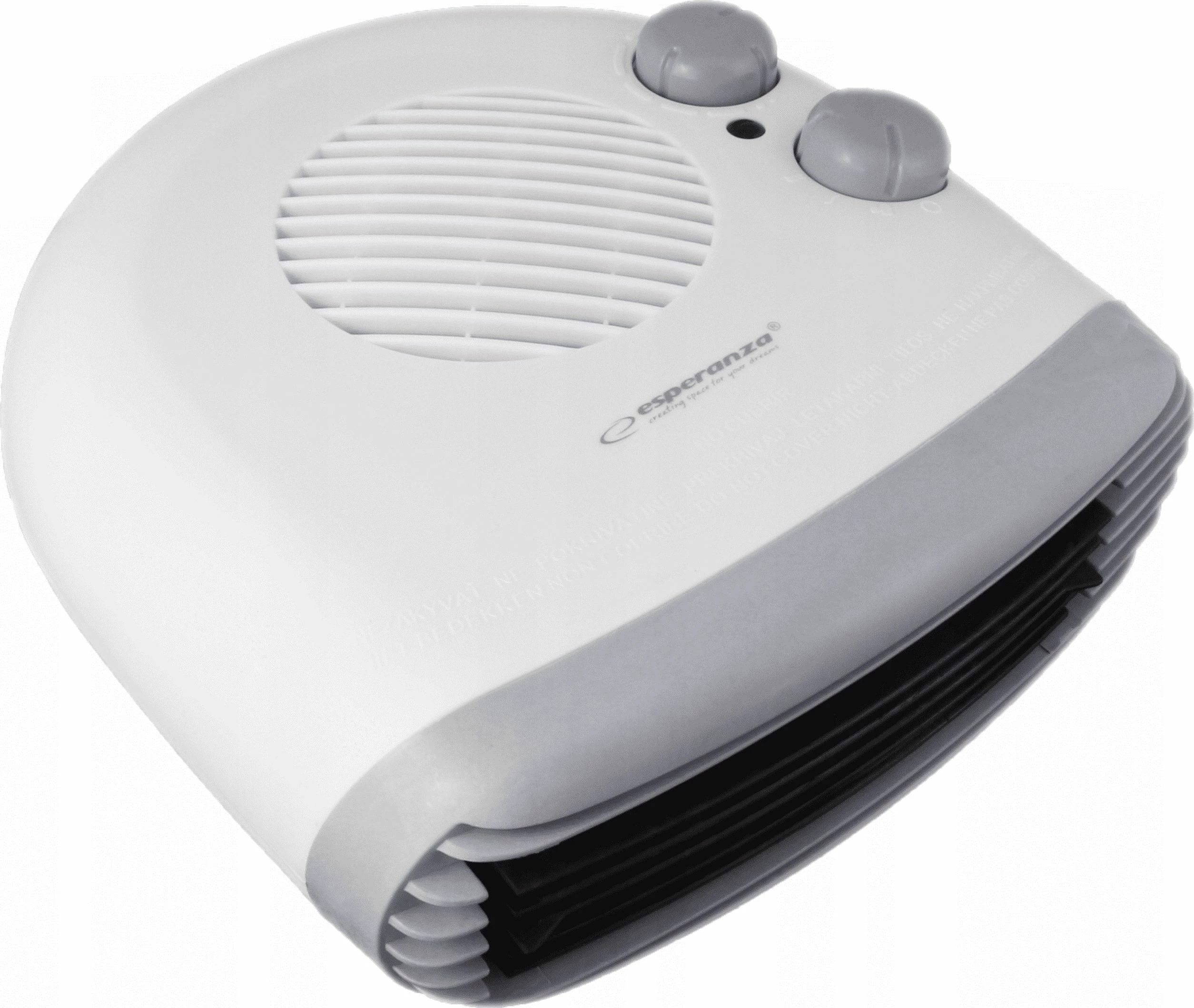 Ngrohës me ventilator Esperanza Sahara 2000 W, bardhë/gri