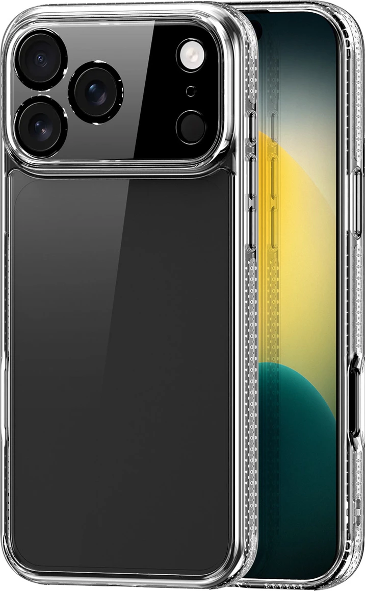Mbështjellës Dux Ducis Clin për iPhone 17 Pro Max, transparent