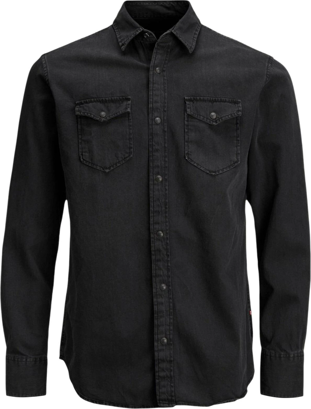 Këmishë për meshkuj Jack & Jones JJESHERIDAN L/S NOOS, e zezë