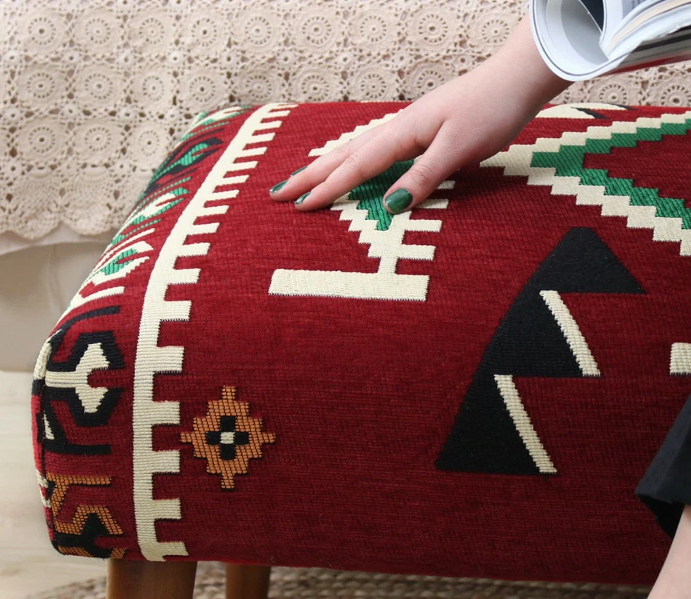 Puf Atelier del Sofa, Vezir, shumëngjyrësh, i kuq