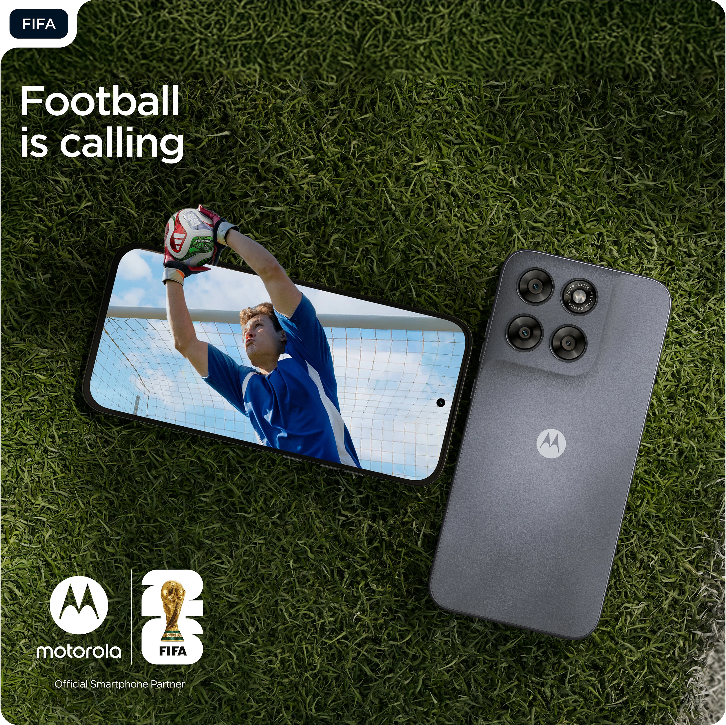 Celular Motorola moto g67, 4GB RAM Memorje, 128GB, 6.8" Extreme AMOLED, 50MP, 5G, Android 16, Gri (PANTONE Arctic Seal)