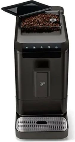 Aparat kafeje automatik, Tchibo, Esperto2 Caffe 650614, 19 bar, 1.4 L, mulli integruar, double cup, e zezë