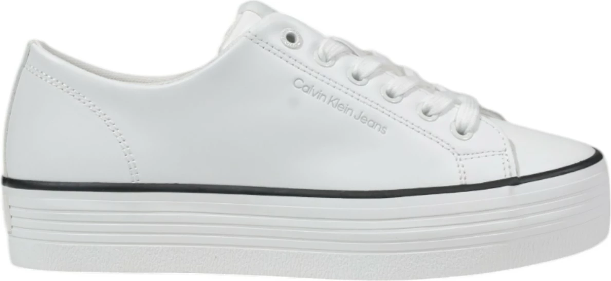 Atlete për femra Calvin Klein Jeans BOLD VULC FLATF LOW YW0YW01633, të zeza/bardha