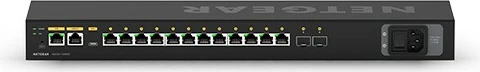 Switch NETGEAR M4250-12M2XF, Managed, 2.5G Ethernet, Rack mounting, 1U