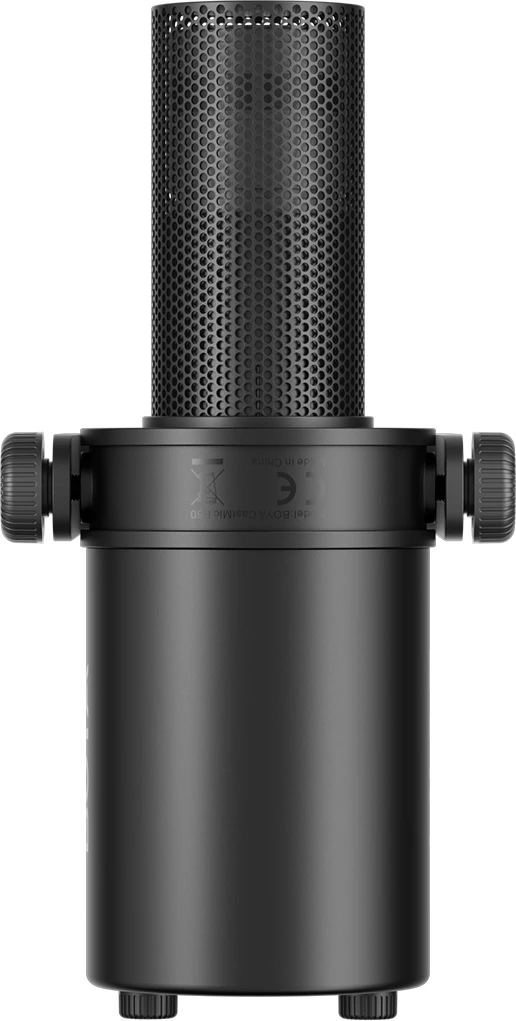 Mikrofon BOYA CastMic P60B dinamik USB-C/XLR me krah tavoline, i zi