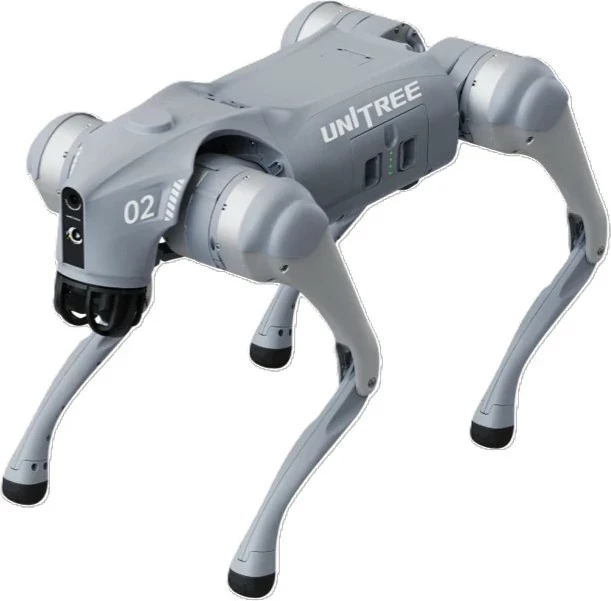 Robot katërkëmbësh Unitree Go2 Air, bateri 8000 mAh, Wi‑Fi 6, Bluetooth 5.2, gri, set me karikues
