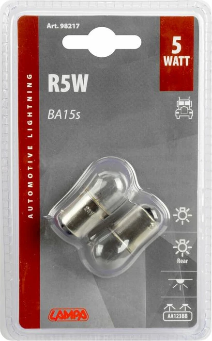 Lampa 24v 5w Blister