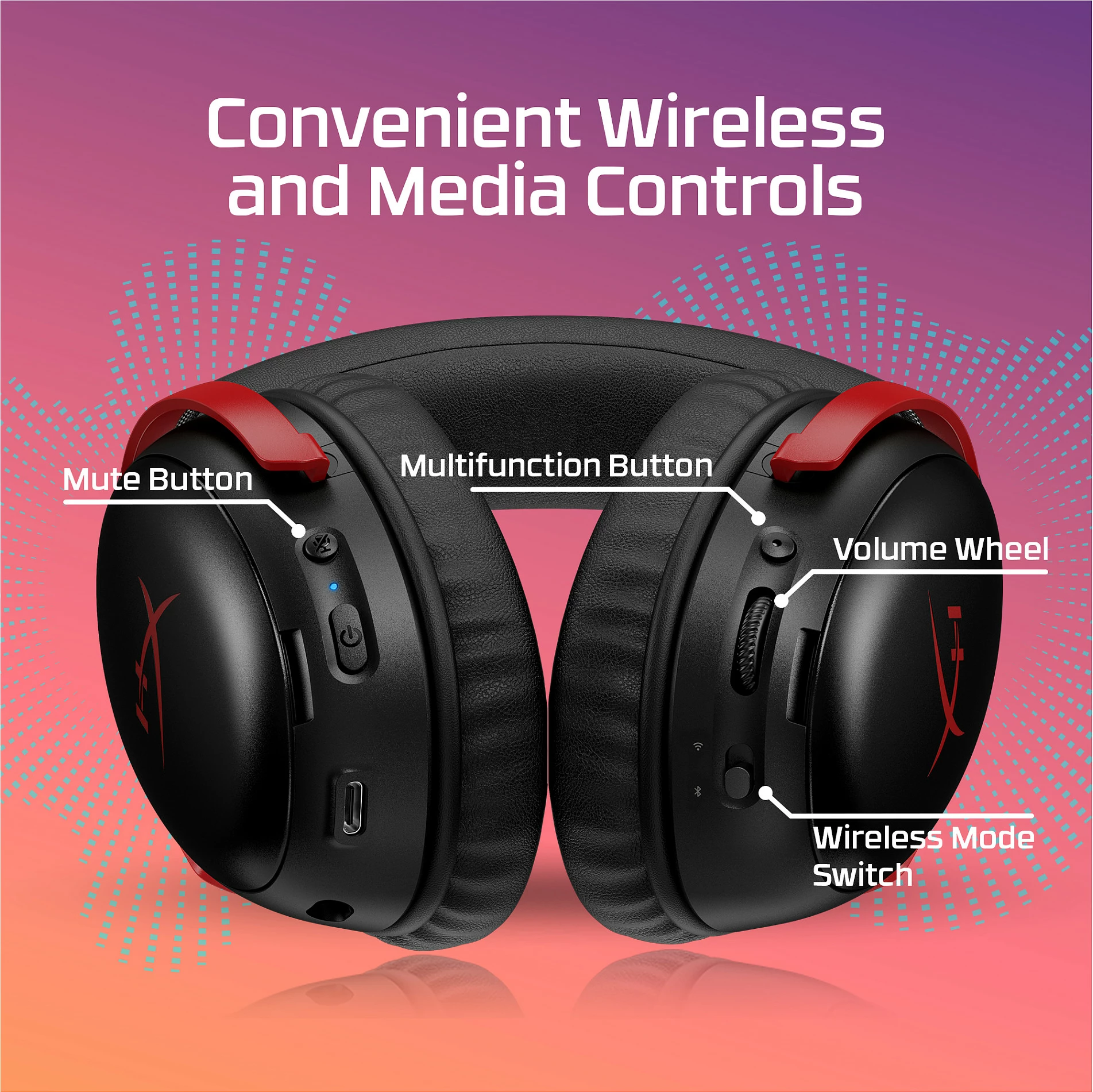 Kufje HyperX Cloud III S Wireless Gaming Headset, Bluetooth 5.3, 120h, të zeza