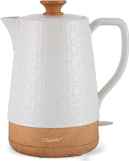 Ketell elektrik Maestro MR-076, kapacitet 1.8L, ngjyrë e bardhë