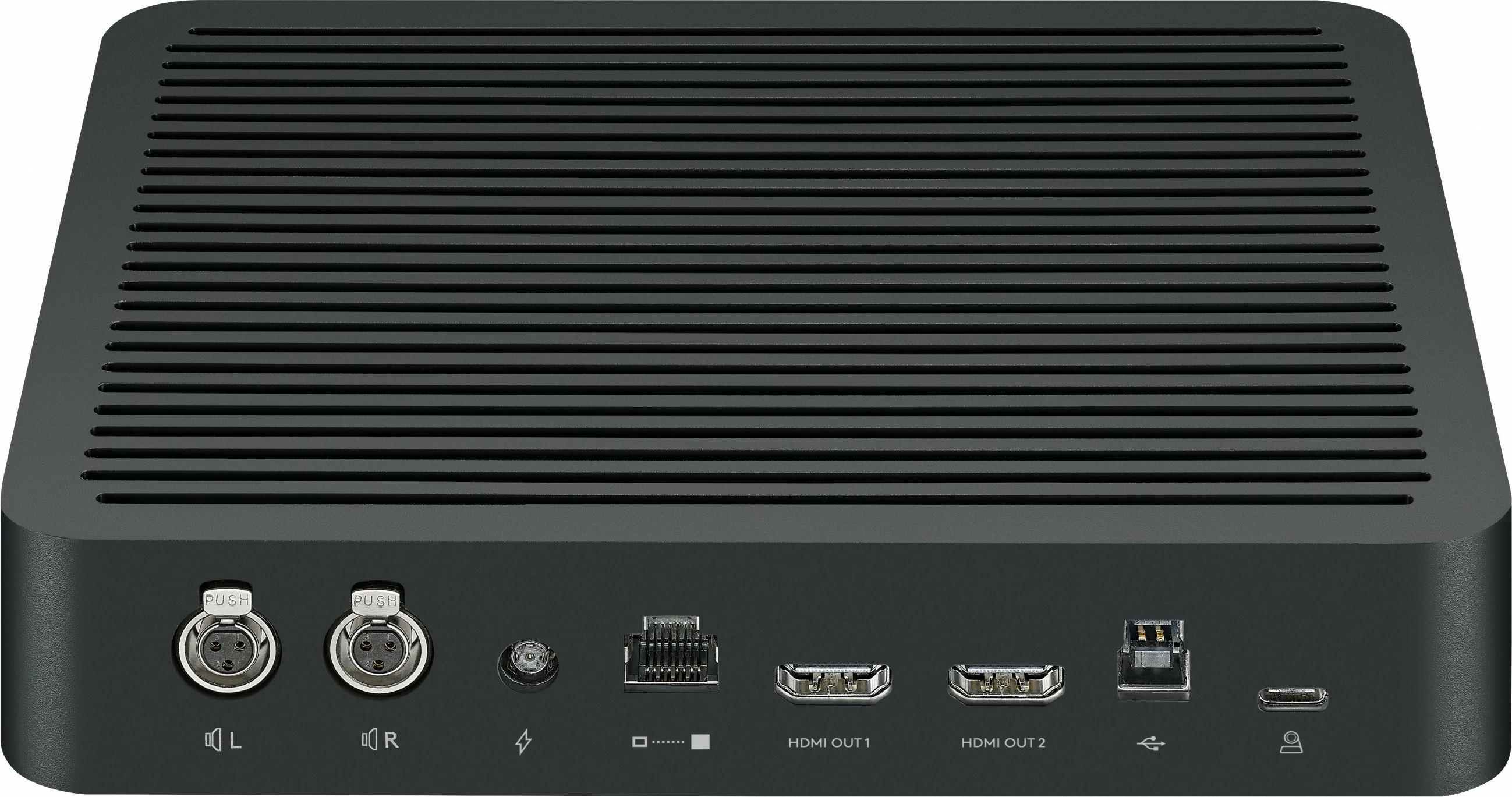 Pajisje konferencash Logitech Rally Display Hub, i zi
