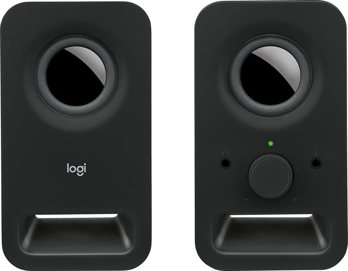 Bokse Logitech Z150, 2.0 kanale, me kabllo, 3 W, të zeza