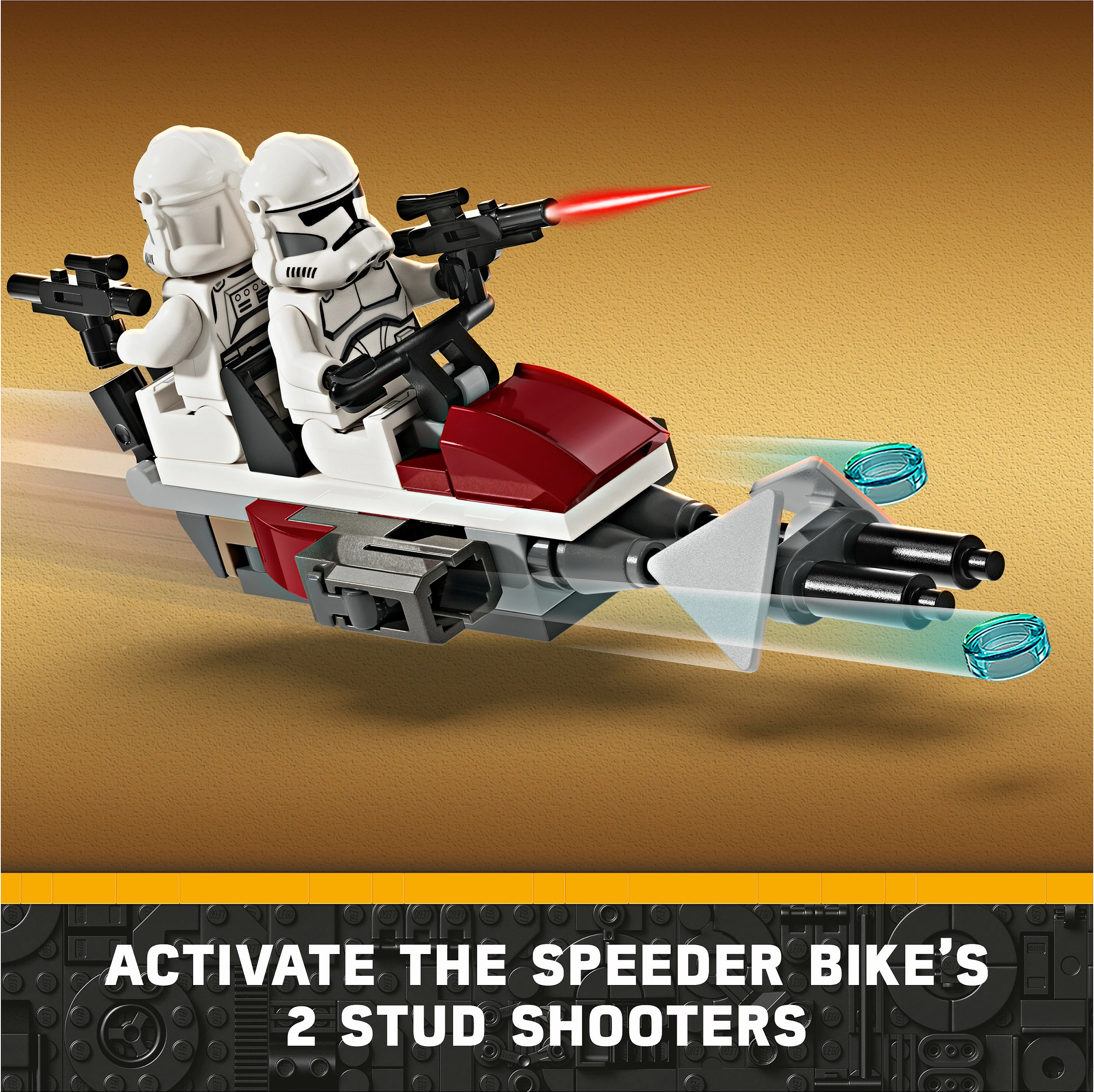 Set ndërtimi LEGO Clone Trooper & Battle Droid, 215 pjesë, plastikë, shumëngjyrësh
