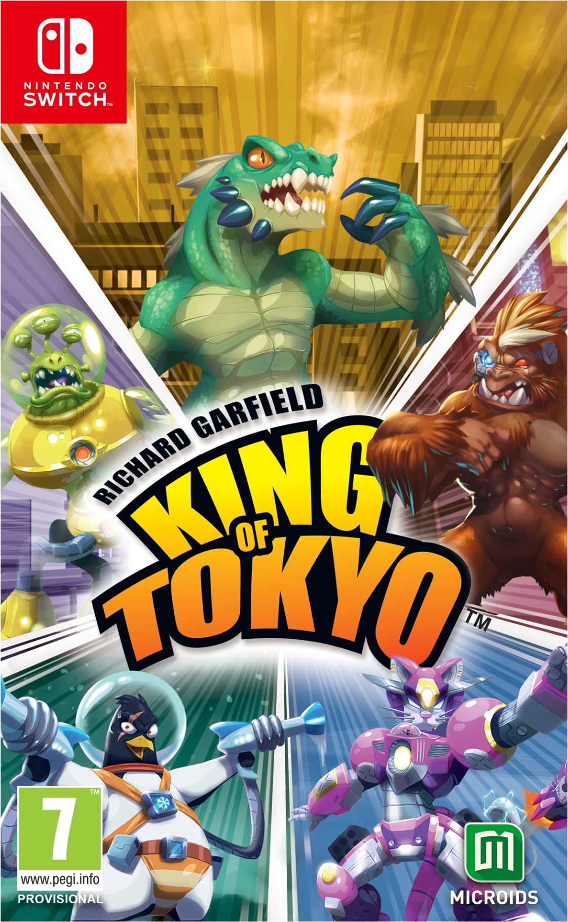 Lojë Nintendo Switch Microids King of Tokyo, PEGI 7