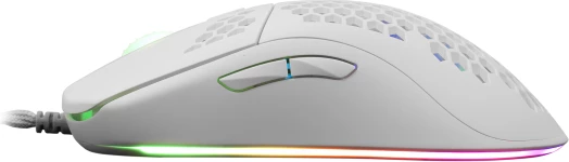 Mouse Gaming White Shark GM-5007 GALAHAD / 6.400 dpi, RGB, i bardhë