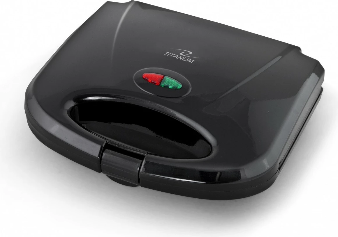 Aparat për vafla Esperanza Titanum TKT003, 700W, i zi
