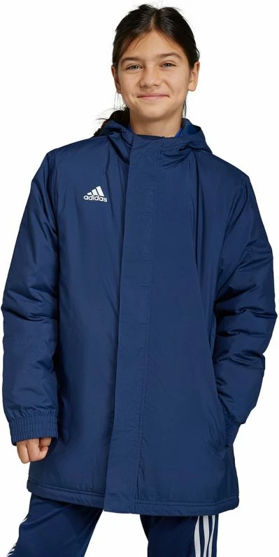 Xhaketë për fëmijë Adidas Entrada 22 Stadium, blu [Madhësia: 128 cm]