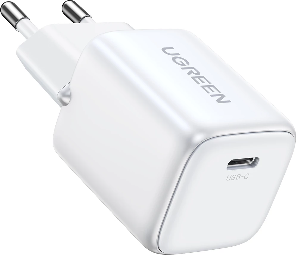 Karikues muri Ugreen Nexode mini CD318 15324, 20W, USB-C, i bardhë