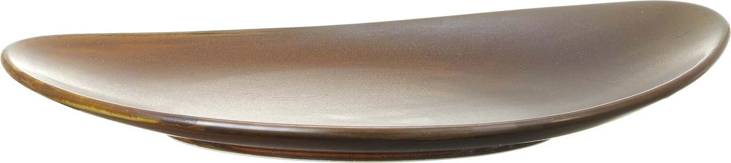 Pjatë prezantimi Fine Dine Aurum Ø220 mm, kafe e errët, set 3 copë